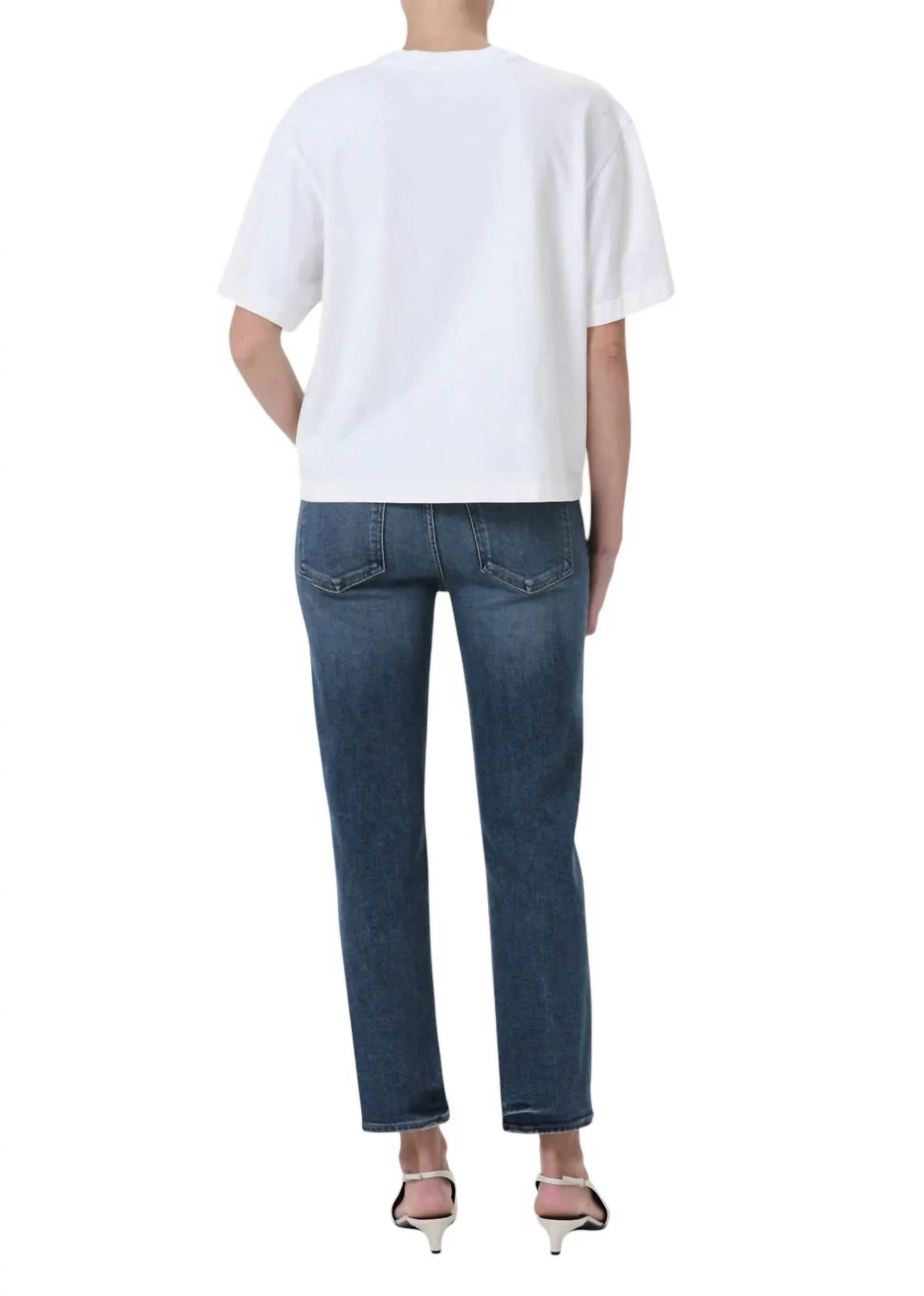 Agolde - Kye Mid-rise Slim Fit Jeans