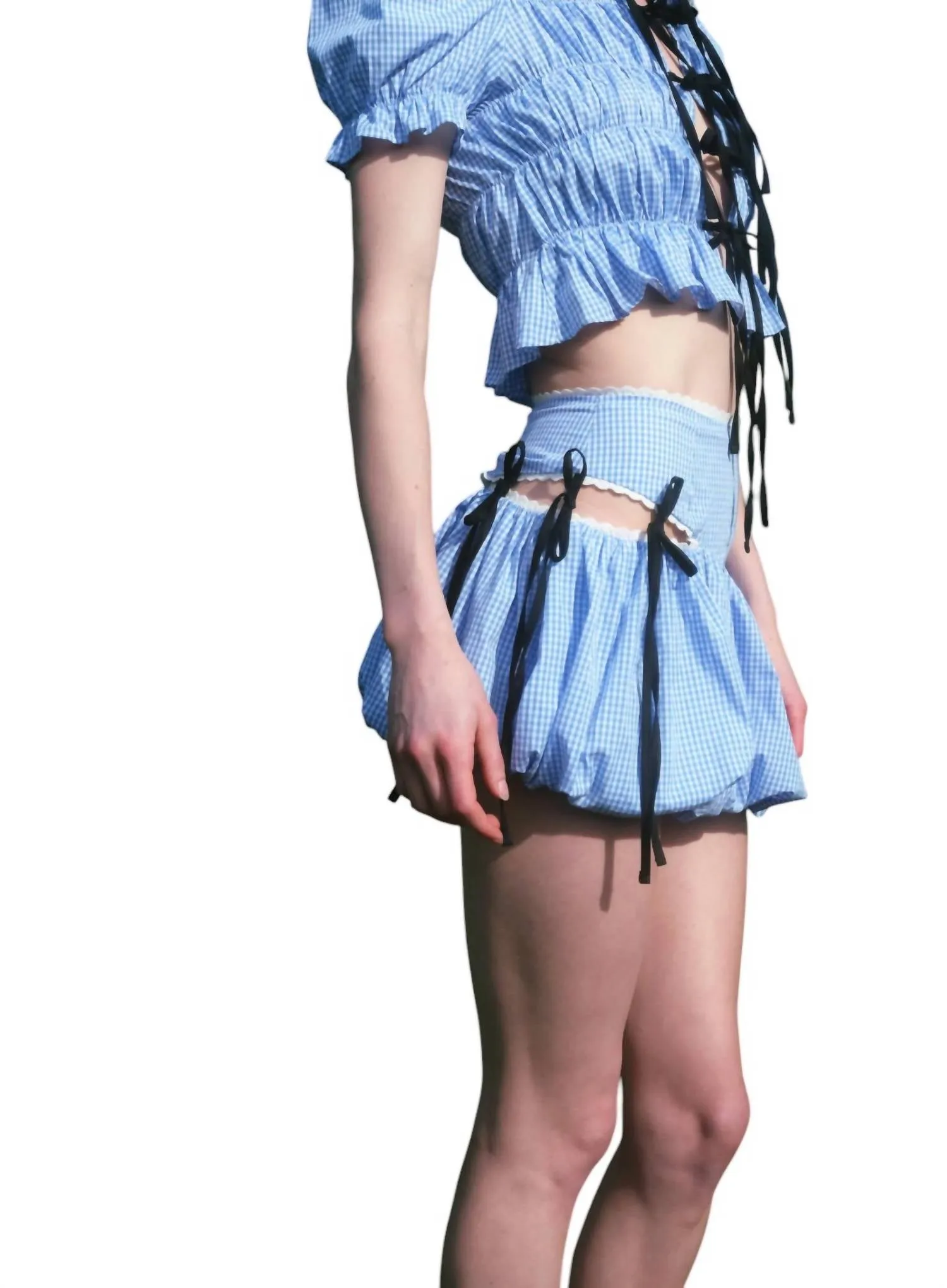 Allina Liu - Women's Clover Mini Skirt