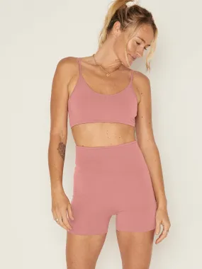 Bamboo Sporty Short 2.0 - Pink Clay