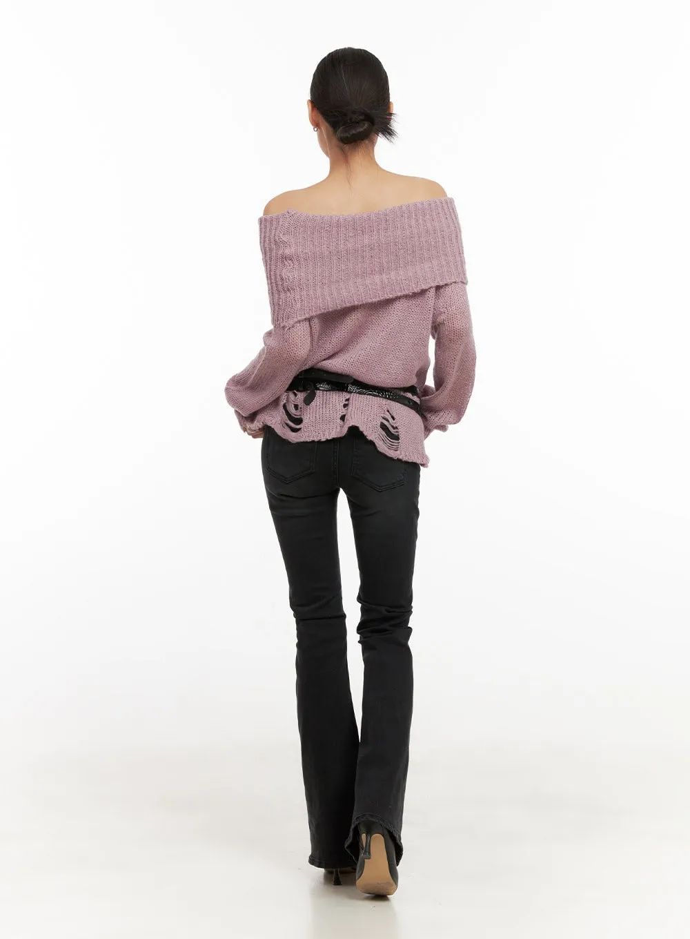 Belle Slim Fit Flared Jeans CD410