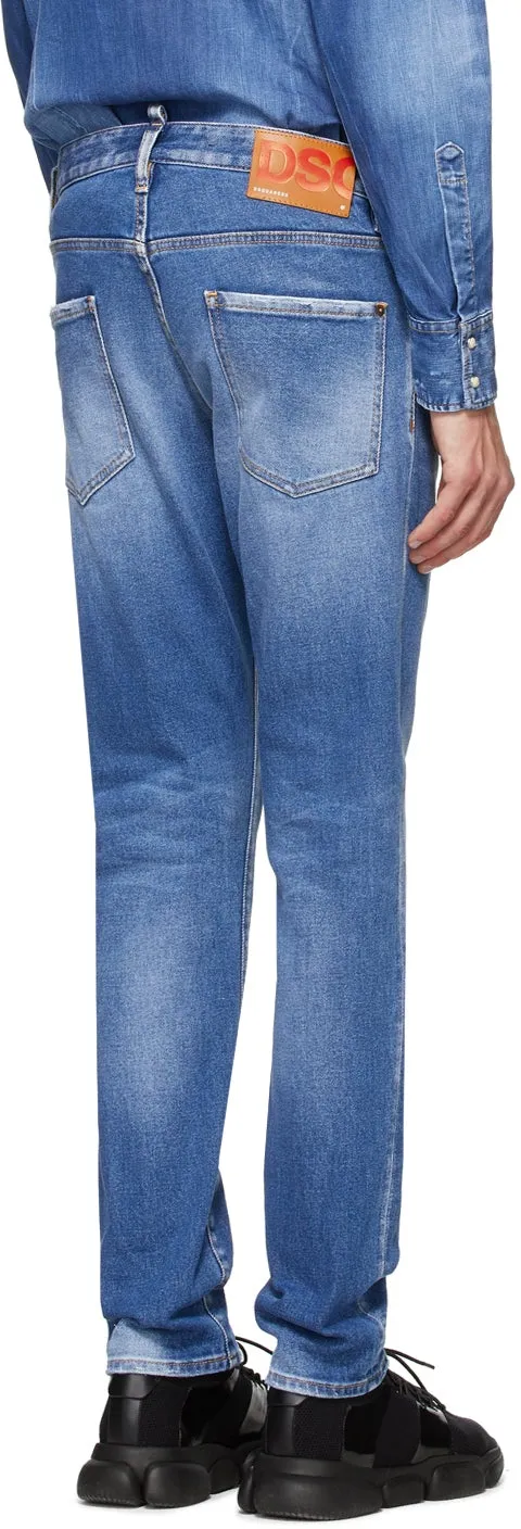 Dsquared2 Blue Cool Guy Proper Wash Jeans