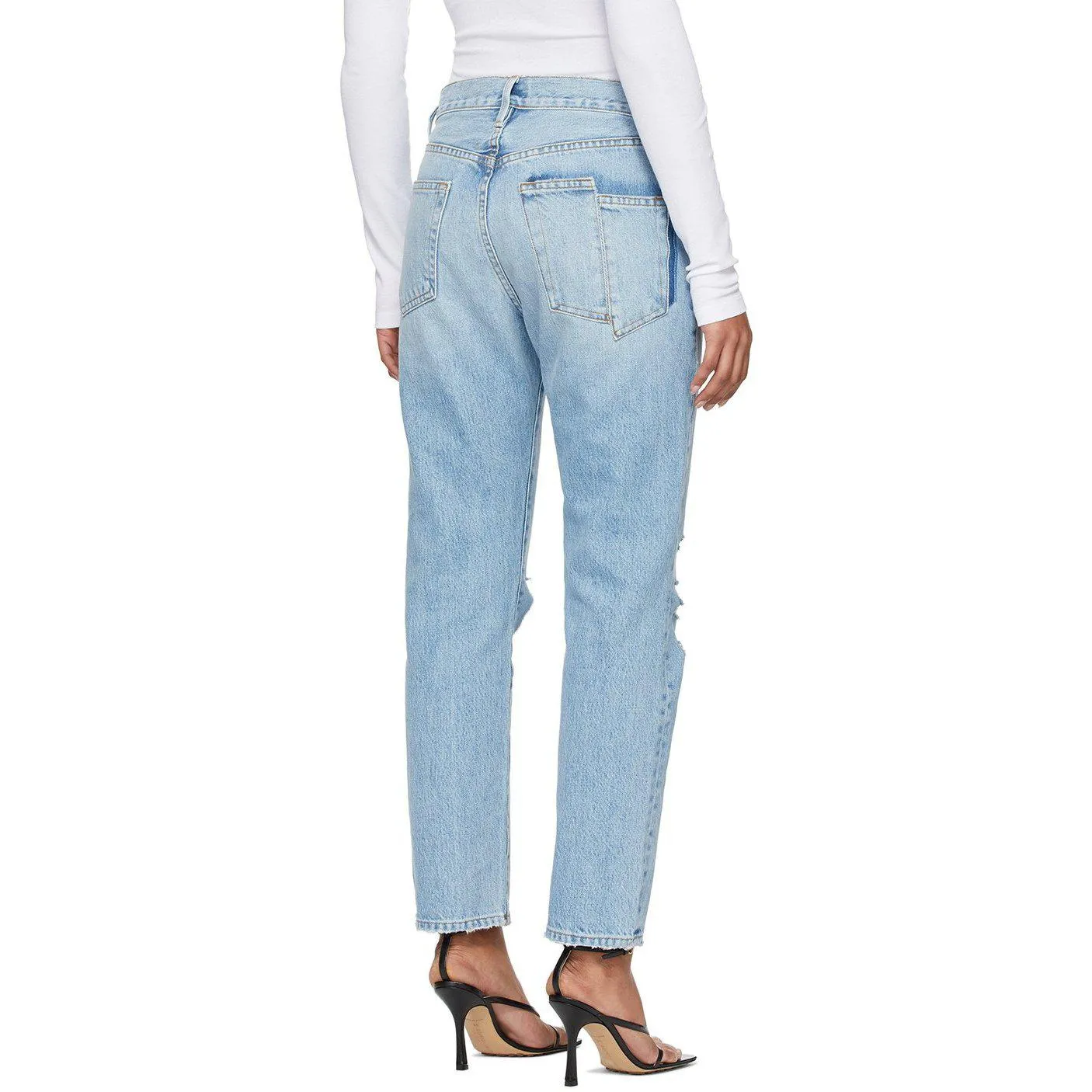 Frame Blue 'Le Original' Mix Pocket Jeans