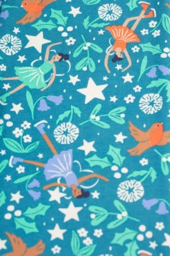 Frugi Libby Printed Leggings - Enchanted Forest
