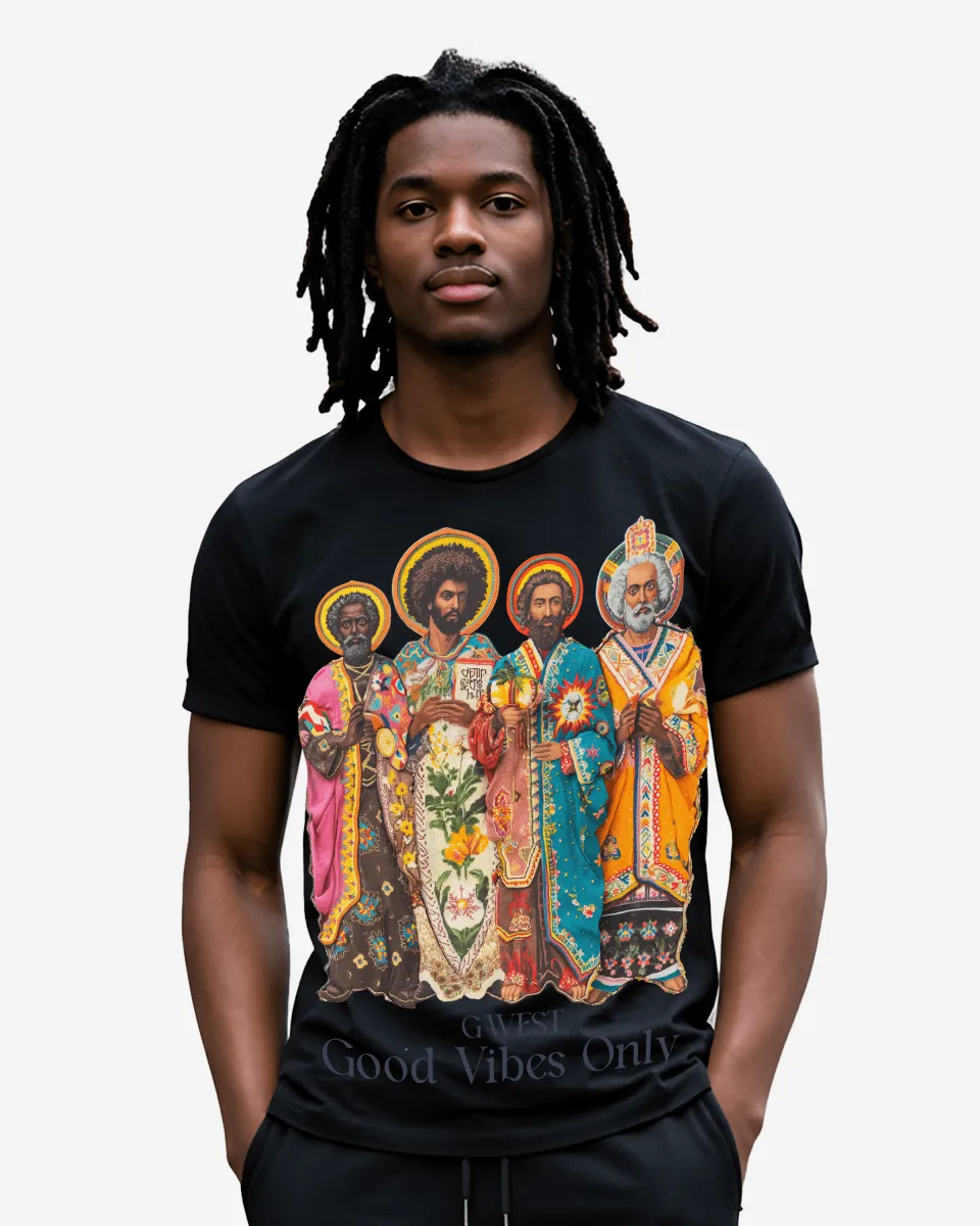 G WEST GOOD VIBES TEE