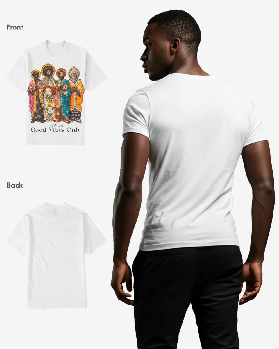 G WEST GOOD VIBES TEE