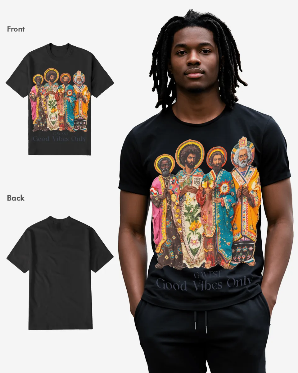G WEST GOOD VIBES TEE
