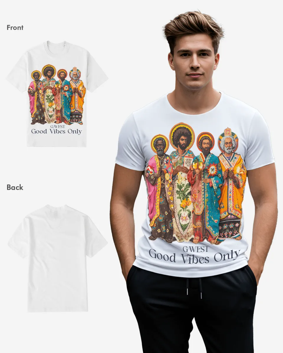 G WEST GOOD VIBES TEE