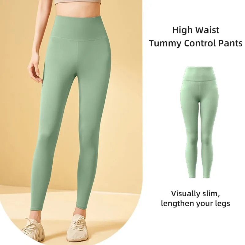 🔥High Waisted Tummy Control Shaping Training Leggings🎁