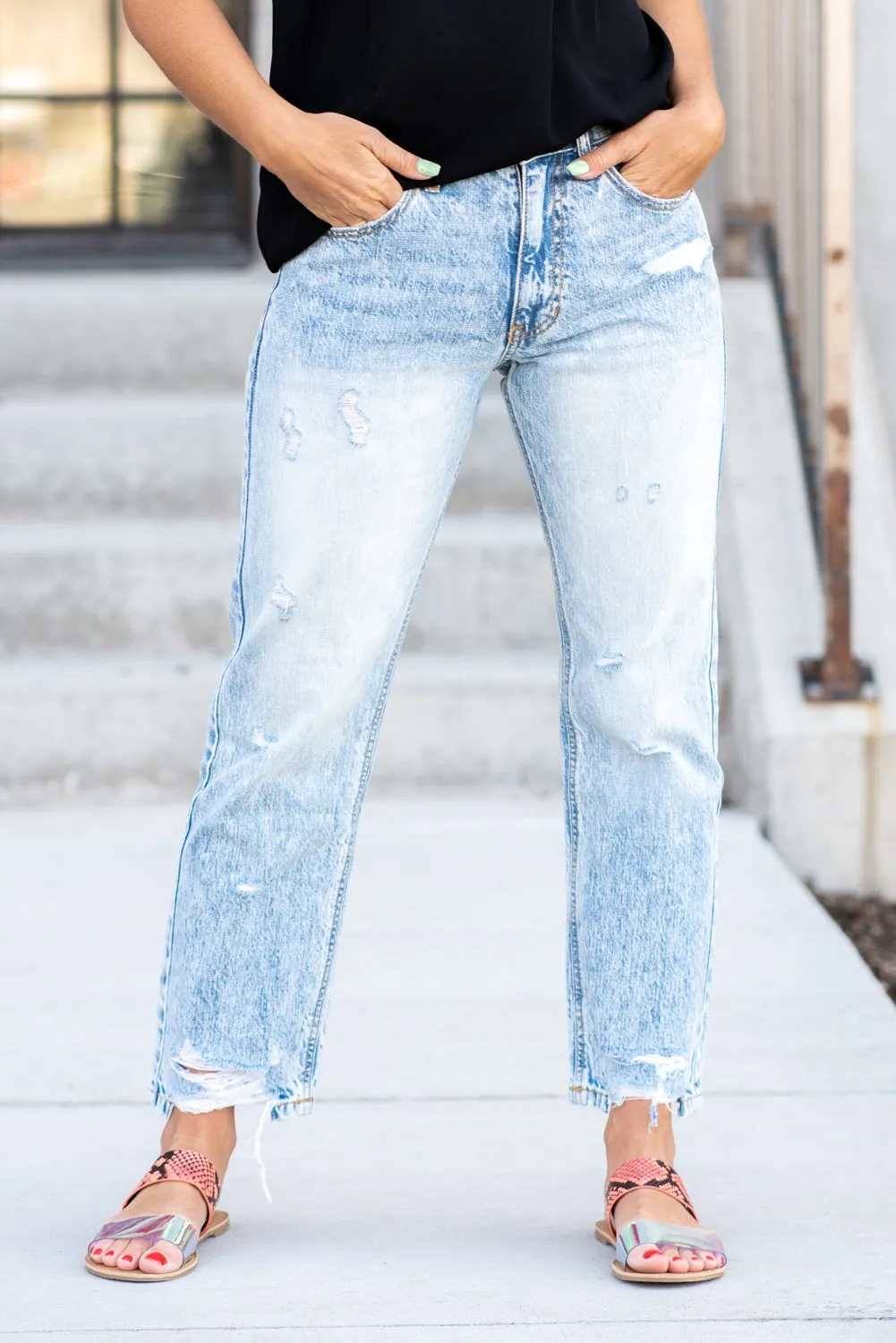 Karla High Rise Straight