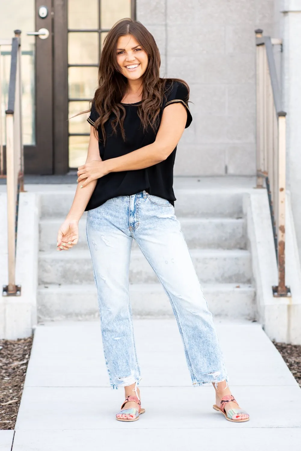 Karla High Rise Straight
