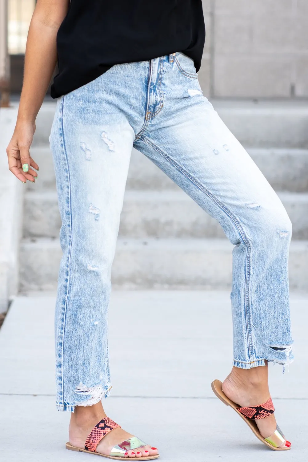 Karla High Rise Straight