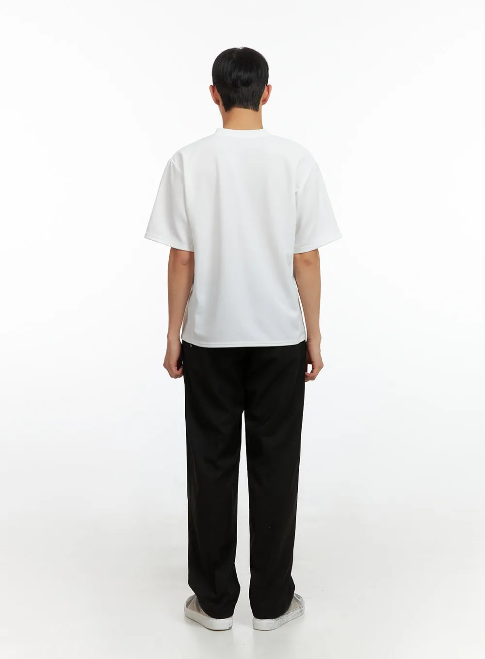 Men's Solid Trousers IU414