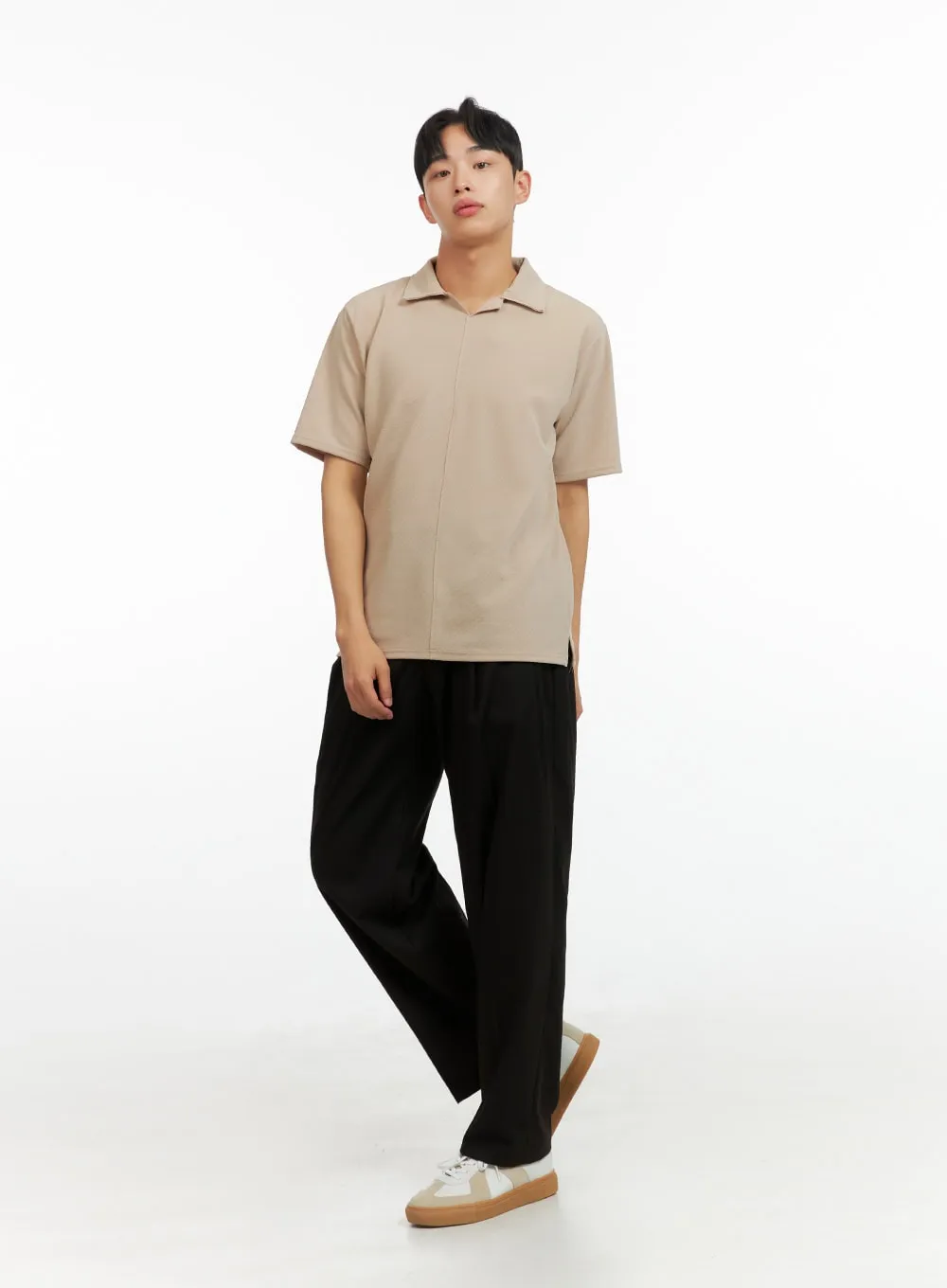 Men's Solid Trousers IU414