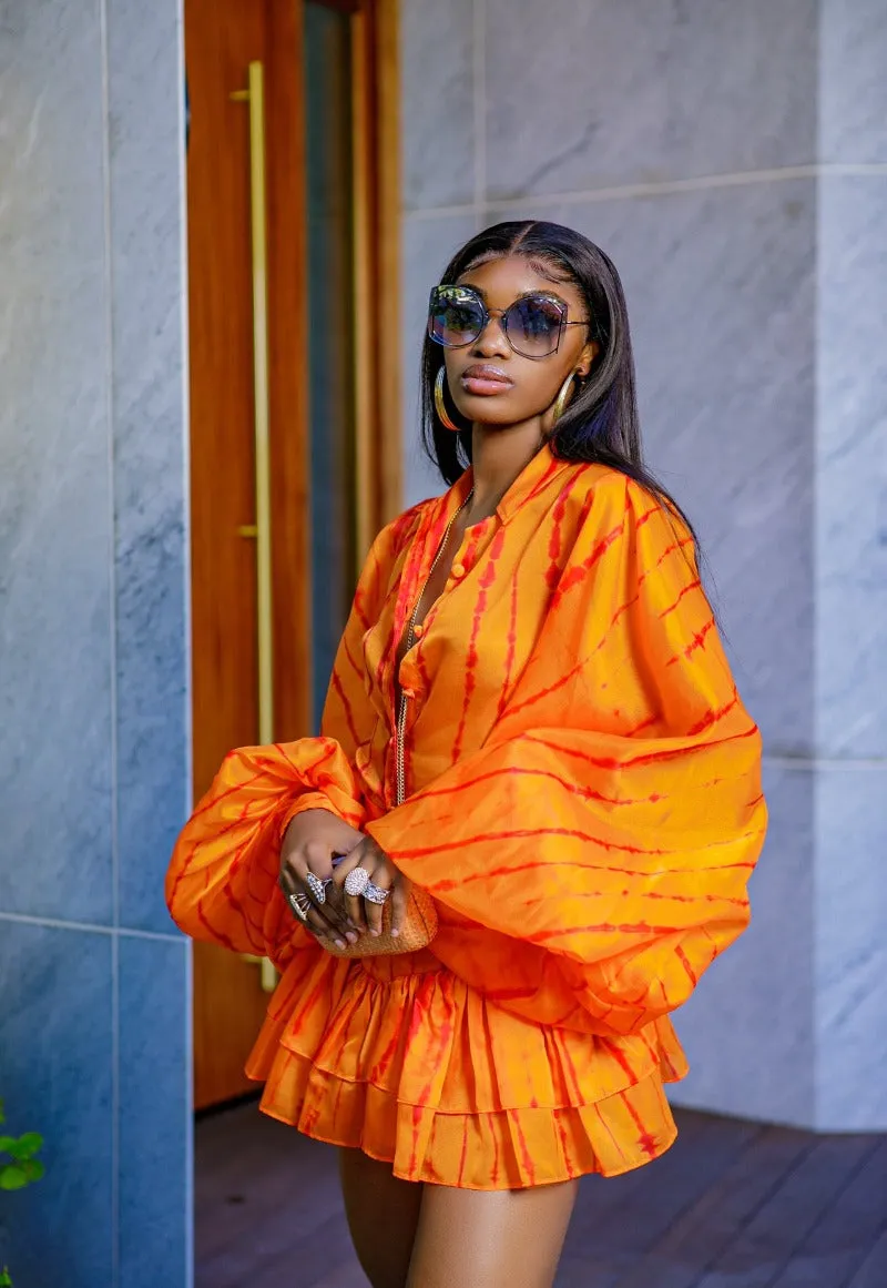 Orange Doreen Skirt