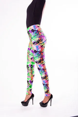 Paint Splatter Leggings