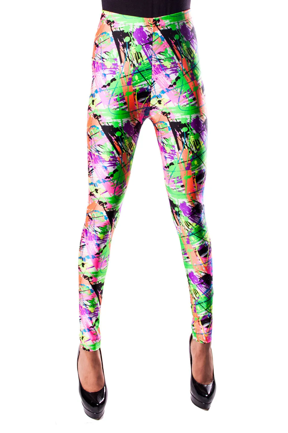 Paint Splatter Leggings