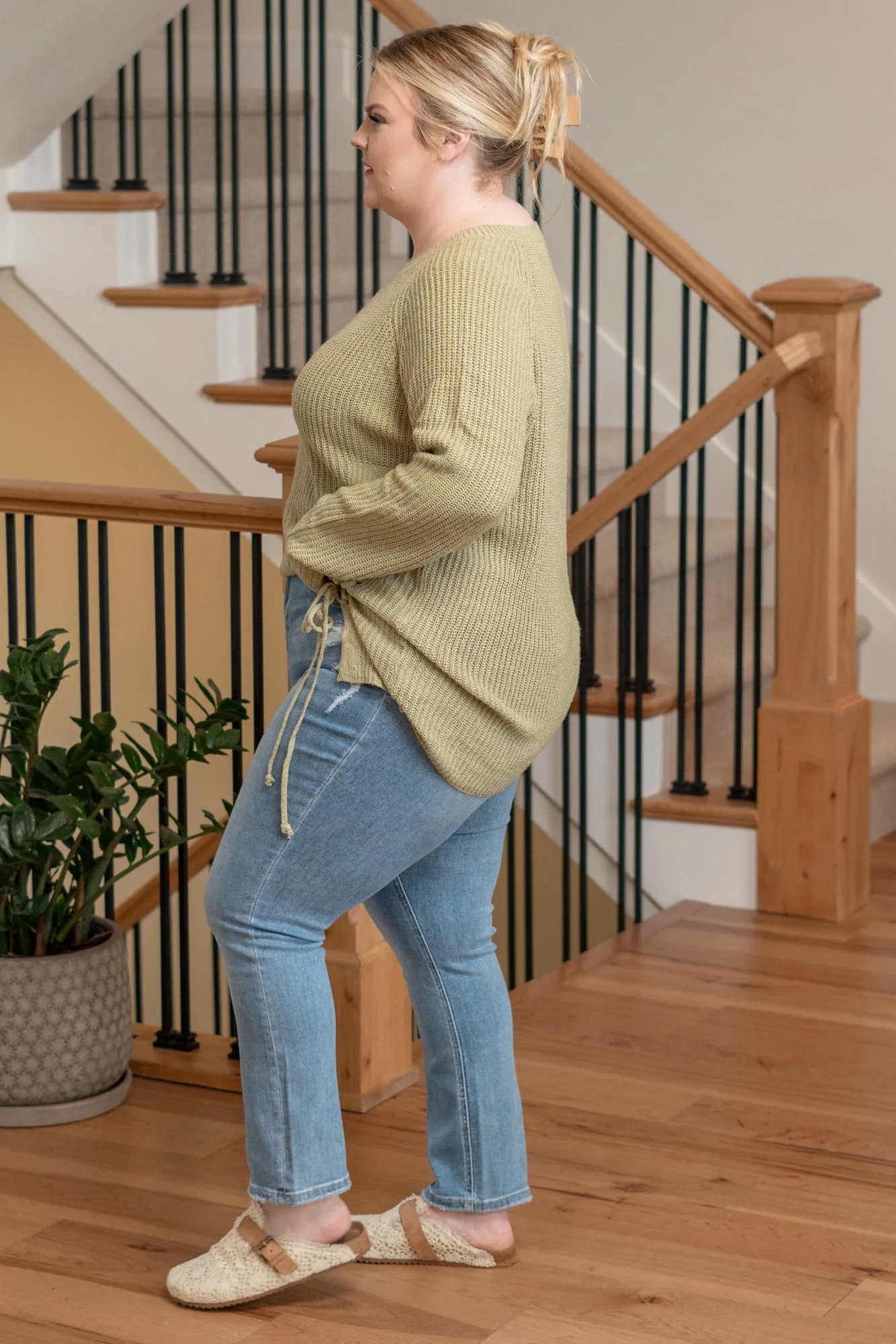 Plus Size Perseverance High Rise Slim Straight