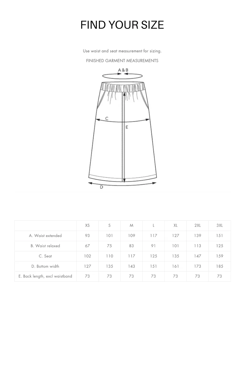 THE ASSEMBLY LINE • A-Line Midi Skirt Sewing Pattern (XS - L)