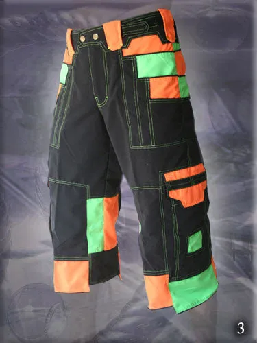 Trinity Bermuda - cyber tribal festival Shorts