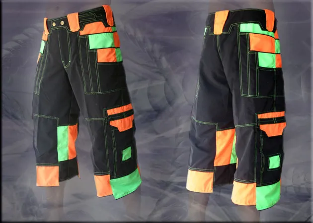 Trinity Bermuda - cyber tribal festival Shorts