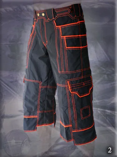 Trinity Bermuda - cyber tribal festival Shorts