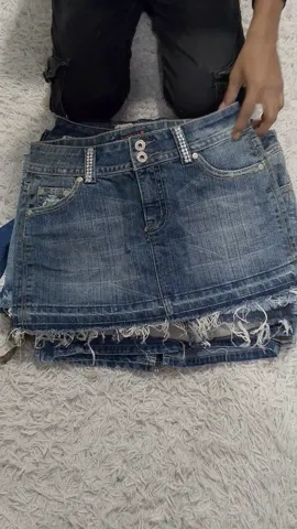 Y2k bestseller denim mini skirts - 15 pcs